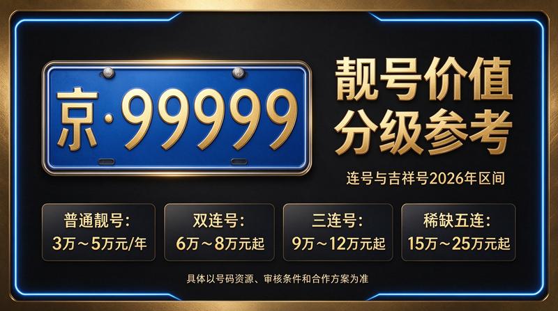 2026年闲置北京京牌照出租服务展示